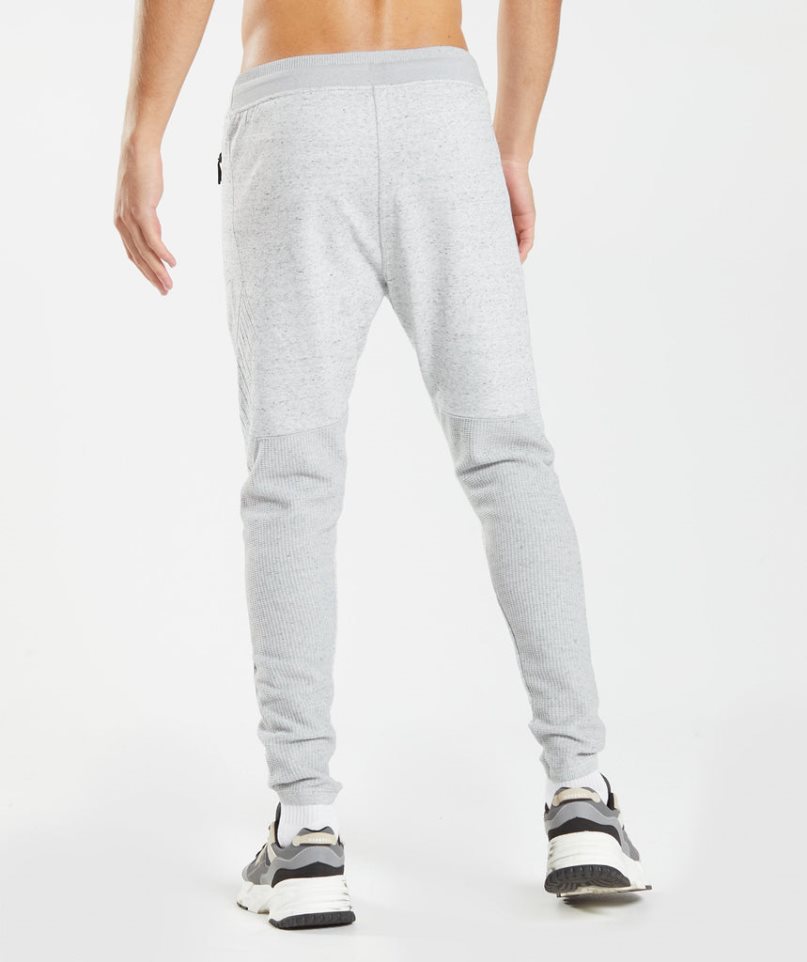 Men's Gymshark Retake Knit Jogger Light Grey | NZ 1DIZCU